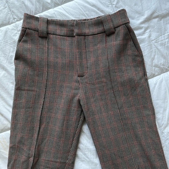 Zara Tweed Trafaluc Pants - Picture 2 of 8